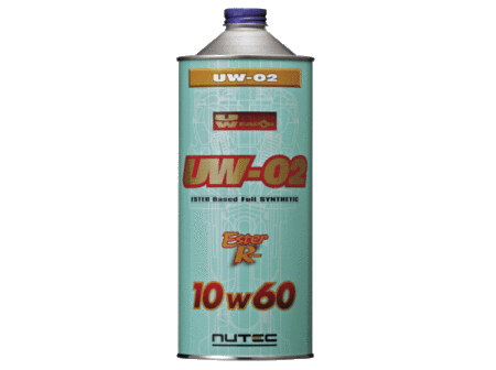 NUTEC UW-02 10w60「究極のハイパフォーマンスエンジンオイル」4L