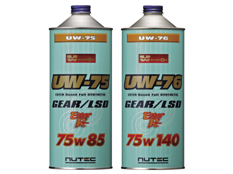 【予約受付中】 ニューテック ギア デフオイル UW-76 75W-140 1L 100%化学合成 エステル系 NUTEC 送料無料